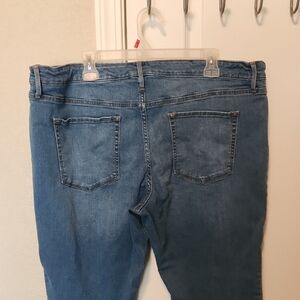 Ava & Viv Women's Straight Leg Jeans in Blue